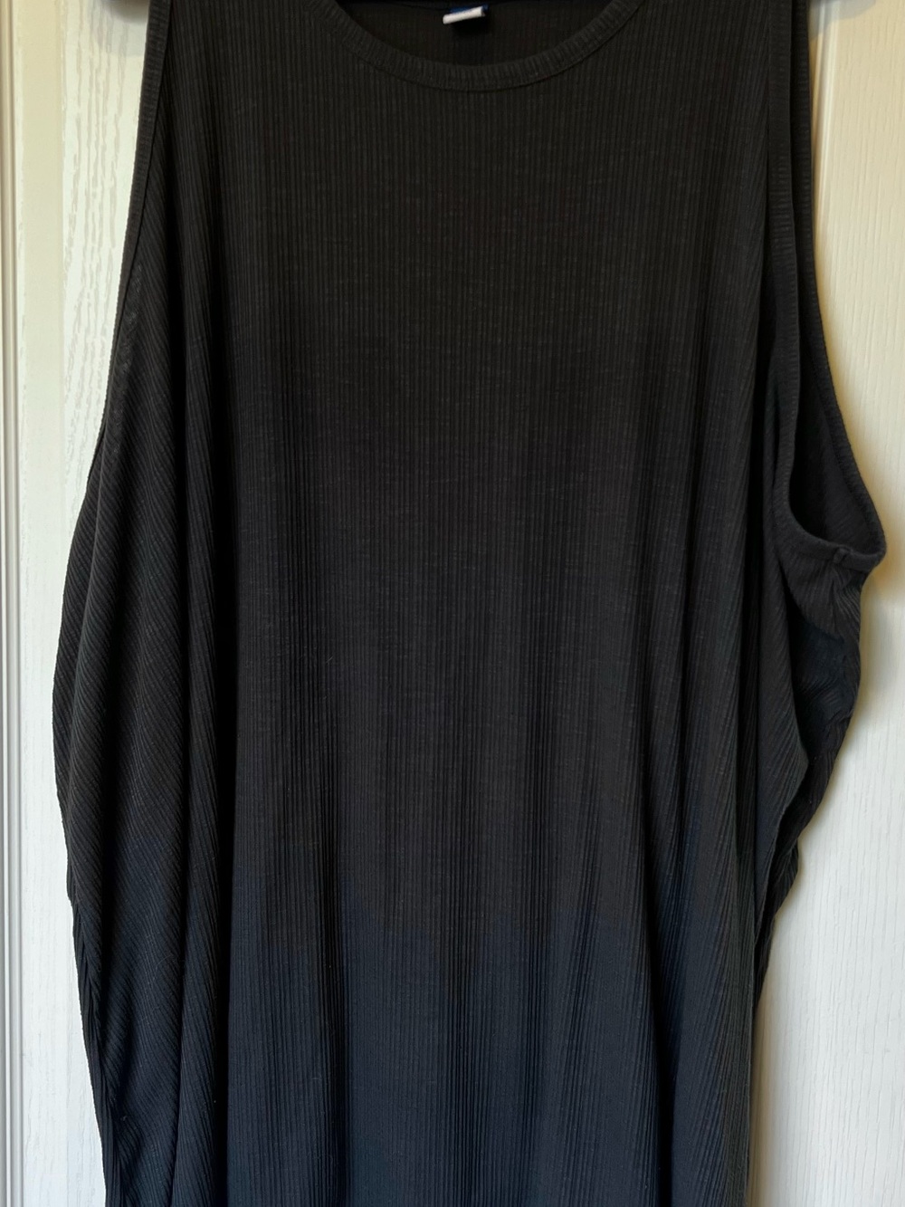 Old Navy Charcoal Ribbed Stretch Tank 4X
